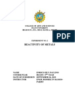 CHEM111-Experiment No 2