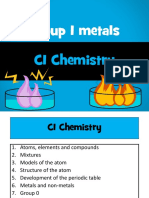 C1 Chemistry - Group 1