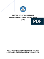 03.21 Modul Pelatihan Teknis Penyusunan KTI (2018) PDF