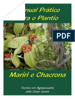 cartilha manual pr+ítico para plantio mariri e chacrona - julio c+®sar j+¦nior