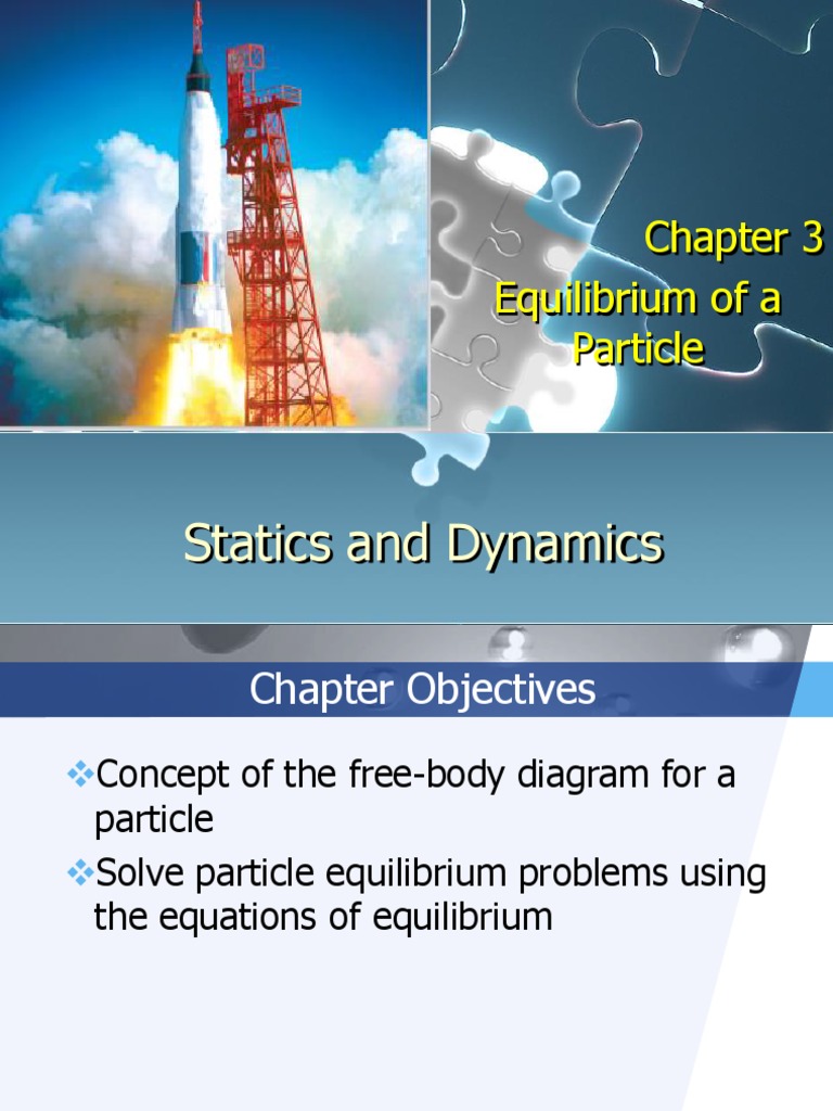 Statics and Dynamics Chapter 3 | PDF | Force | Tension (Physics)