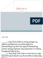 Quiz No 2 Sa Piling Larang2nd