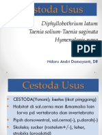 Cestoda Usus April 2019