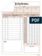 Study Planner PDF