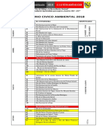 Calendario Civico Ambiental 2018