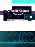 WQU - MScFE - Discrete-Time Stochastic Processes - Module 1 PDF