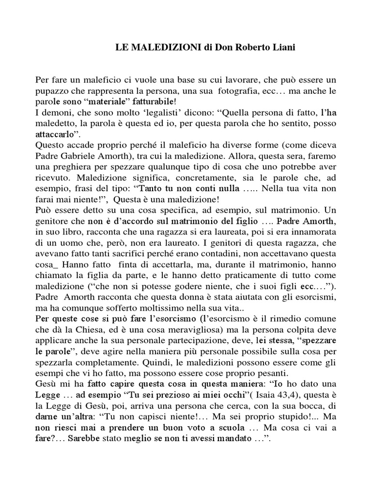 Le Maledizioni Docx