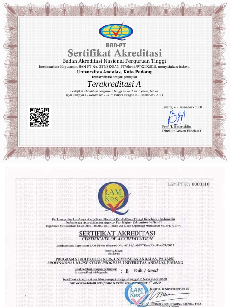 Akreditasi Perguruan Tinggi Dan Program Studi Pdf