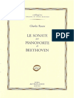 Charles Rosen - Le Sonate Per Pianoforte Di Beethoven PDF