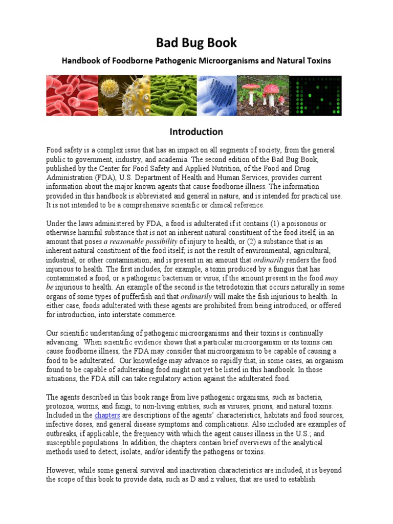 Bad Bug Book PDF | PDF