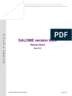 SALOME 9 3 0 Release Notes PDF