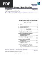 01-SAMSS-333-HF Welded Line Pipe PDF