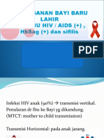 Bayi - DG - HIV, HBsAg, Sifilis