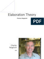 Elaboration Theory