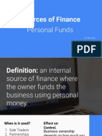 Personal Funds Business IB