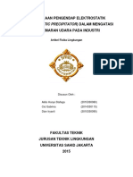 Aplikasi Elektrostatik Di Industri