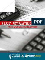 Basic Estimating Guide For Painting Contractors