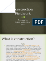 Construction Fieldwork - VVVV
