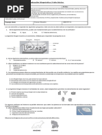 Evaluacion Diagnostica 5° Año CIENCIAS NATURALES 2020