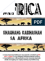 AFRICA Based Sa Book