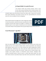 Ini Dia Pengertian Dan Fungsi Istilah Core Pada Processor