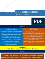 Strategic Directions Fy 2017-2022