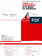 Frente a La Discriminacion No Te Quedes Sin Argumentos