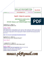 Business and Technical English Writing - ENG201 Spring 2010 Mid Term Paper Session-3.pdf