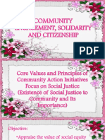 Promoting Social Justice and Community Engagement