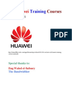 All Huawei Training Courses Materials