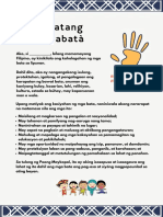 Panatang Makabata PDF