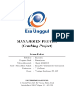 Manajemen Proyek Crashing Project PDF