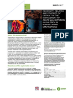Acute Malnutrition Evidence Brief PDF