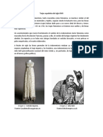 Trajes Españoles Del Siglo XVIII PDF