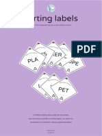 Labels Print A4 PDF