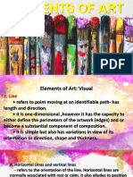 Elements of Art: Visual and Auditory