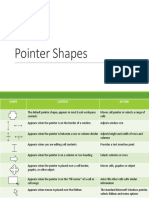 Pointer Shapes