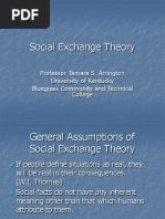 Social Exchange Theory