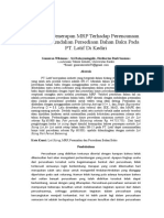 Analisis Penerapan MRP Terhadap Perencanaan Dan Pengendalian Persediaan Bahan Baku Pada PT.docx