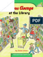 Curious George at The Library