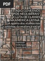Estado e governos pós neoliberais