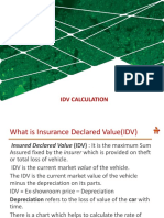 IDV Calculation
