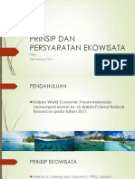 K3 - Prinsip Dan Persyaratan Ekowisata PDF
