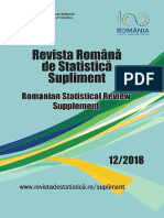 Revista Romana Statistica Supliment 12 2018 PDF