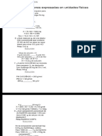 Concentraciones Expresadas en Und. Fisicas