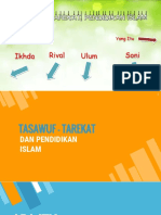 Tasawuf, Tarekat, Pendidikan Islam