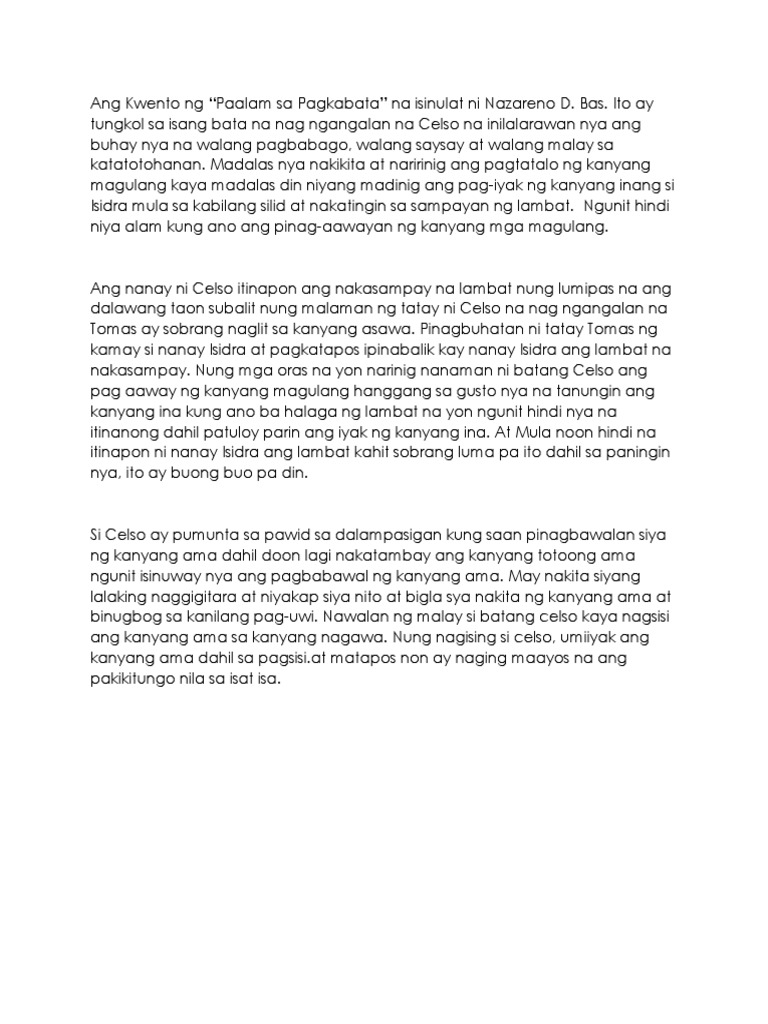 Buod | PDF
