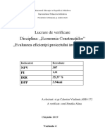 Economia Constructiilor