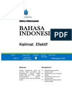 Modul 8 Kalimat Efektif