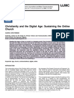 Christianity and The Digital Age - Sustaining The Online Church PDF